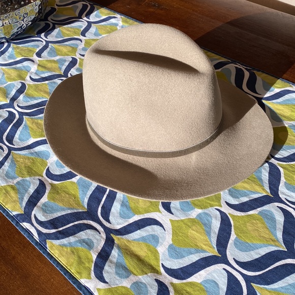 Rag & Bone Wool Fedora with fur band. New without tags. - Picture 3 of 5